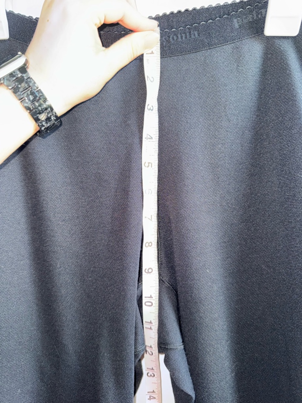 Patagonia Capilene Performance Baselayer Leggings Women's L Black Activewear - Picture 6 of 7